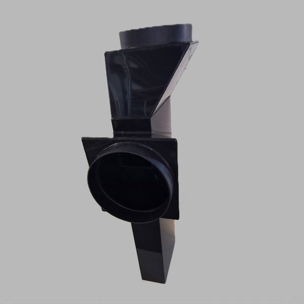 Nietypowy element kanał&oacute;w PP-EL-s wykonany pod wymiar do stref ATEX